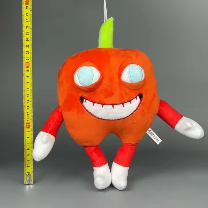 Peluche Peppino De Pizza Tower Figura De Anime De Pepè Frutas Muñeco De Peluche Pepperman Regalos Para Cumpleaños Y Navidad Para Niños - 1