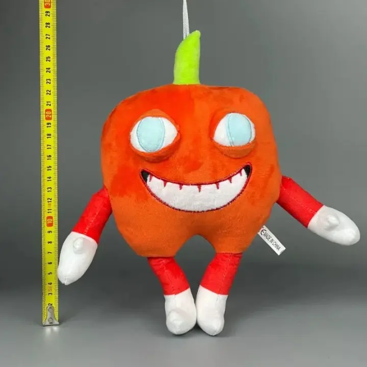 Peluche Peppino De Pizza Tower Figura De Anime De Pepè Frutas Muñeco De Peluche Pepperman Regalos Para Cumpleaños Y Navidad Para Niños - 1