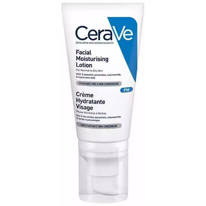 Cerave Loción Facial Hidratante Piel Normal a Seca 52 Ml - 1