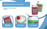 Banner - Anticongelante 30% liquido refrigerante 5 Litros verde 30%