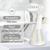 Vaporizador de ropa portátil de 1500 W, rápido en 15 s, de 300 ml Depósito extraible, compacto y portátil para Viajes, hogar y oficina. - details 1