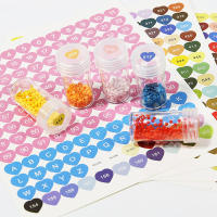 4pcs/set Etiquetas De Color Para Pintura Diamante DMC Organizador De Cajas De Almacenamiento Y Botellas Etiquetas De Mosaico De Perlas - details 14