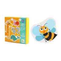 Juego De Rompecabezas De Madera Montessori Para Niños Cognición Temprana Educativo Juguete De Aprendizaje Temprano Animal Fruta Tráfico Regalos - details 11