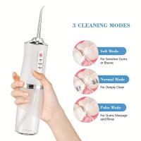 Irrigador Bucal Inalámbrico Recargable USB，Ocho boquillas， - Limpieza Profunda Portátil Impermeable - details 1