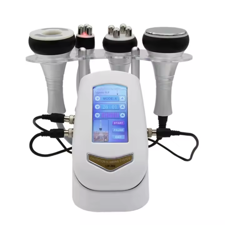MISTIK  Máquina cavitación radiofrecuencia 4 en 1 corporal y facial reducción de grasa tratamiento antiarrugas tecnología EMS terapia LED piel rejuvenecimiento facial reducción de celulitis dispositivo de belleza tonificación cuidado Mistik Beauty Madrid - 1
