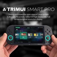 Trimui Smart Pro Retro consola de juegos portátil compatible con Bluetooth auriculares sistema de juegos 4,96 pulgadas regalo para niños adultos - details 2