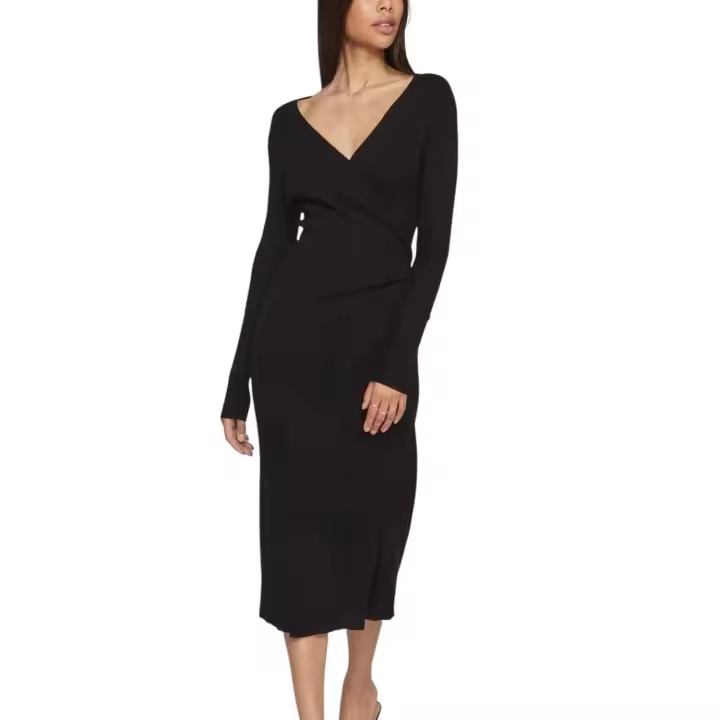 Vestido Vila Vicomfy Negro Mujer - Elegante y Sofisticado - 1