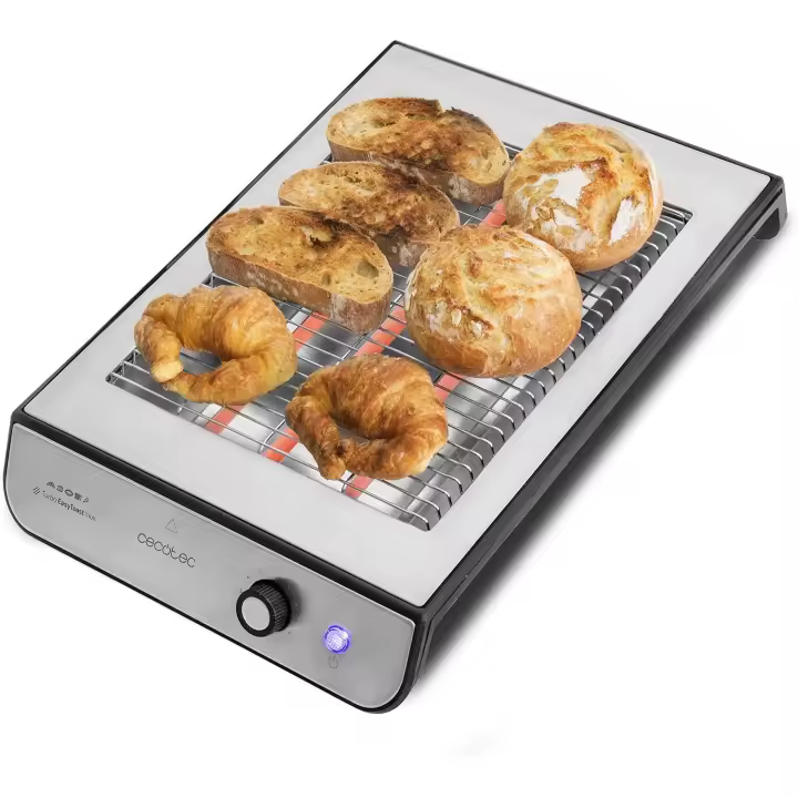 Cecotec Tostador Plano Turbo Easytoast Inox - 1
