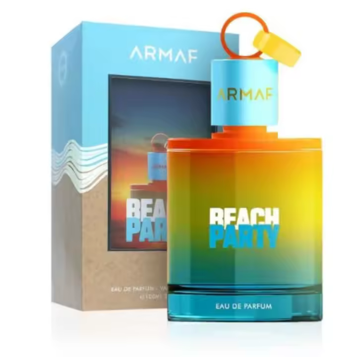 Beach Party ARMAF 100 ml – Perfume Árabe 100% Original Unisex, Fragancia Fresca, Frutal y Amaderada - 1