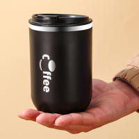 Taza De Café De Acero Inoxidable 304 Con Pajita Y Tapa, Antigoteo Para Bebidas Calientes Y Frías Adecuada Para Niños Y Adultos - details 3