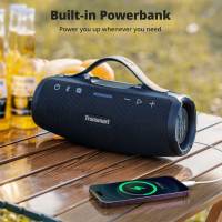 Altavoz Inalámbrico Portátil 50W Tronsmart Mirtune S100, Potencia de Sonido Máxima 60W, 20 Horas de Reproducción, Impermeable IPX7, Bluetooth 5.3, Ecualización Personalizable, Asa Retráctil, Ideal para Música en Fiestas al Aire Libre - details 4