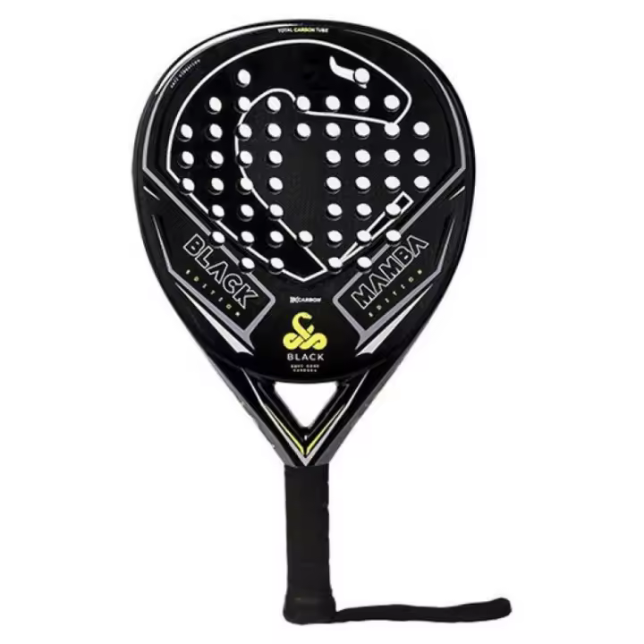 Pala de Pádel Vibora Black Mamba Advanced 2020 con Tecnología Antivibration y Planos Carbon+ - 1