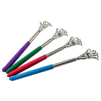 Masajeador De Espalda Telescopio En Acero Inoxidable Scratcher Extensible Alivio Del Picor Regalo Para Hombres Adultos Herramienta De Masaje Para El Cuerpo - details 1