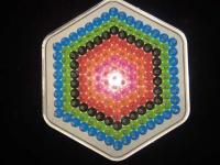 Plantilla De Bolas Hama 5mm Con Papel De Color Plástico Estencil Puzzle De Péguedos Pixel DIY Transparente Para Juguete Educativo Para Niños - details 4