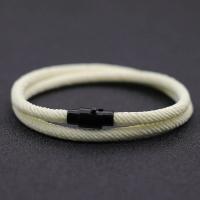Pulsera De Hombre Estilo Simple Doble Capa Accesorios Para Novio Cierre Magnético Pulsera De Hilo Rojo Joyas De Moda Para Oficina/Carrera - details 8