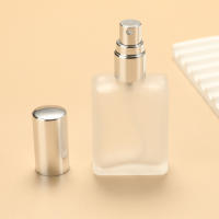 Botella De Spray De Vidrio Templado Recargable 15ml Con Tapa Contenedor De Perfume Para Viaje O Regalo Botella Reutilizable Para Cosméticos Y Bebidas - details 2