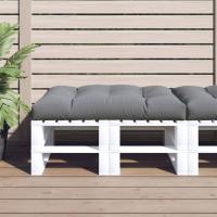 vidaXL Cojín para sofá de palets tela 120x80x12 cm en color Crema/Azul/Negro y más | acolchados duraderos para sofás de jardín terraza exterior - details 7
