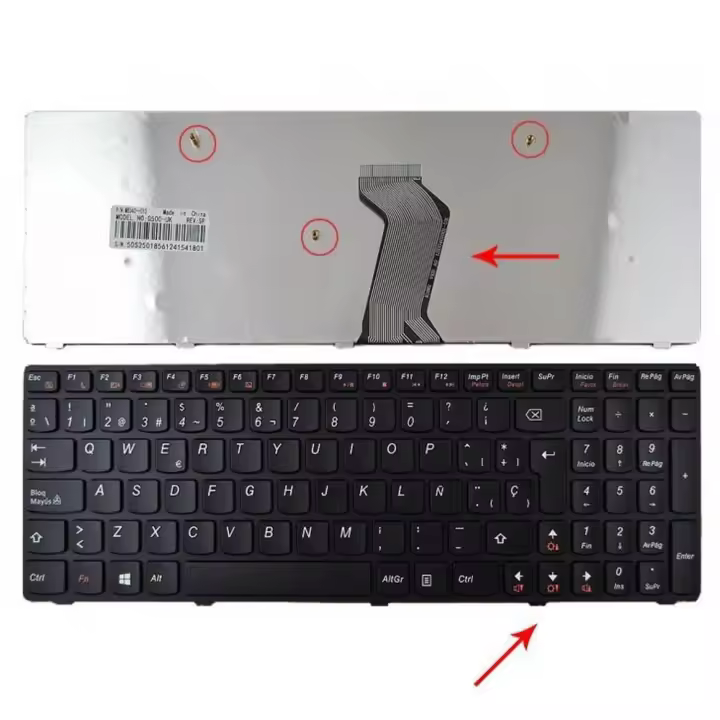 TECLADO PARA PORTATIL LENOVO G500 G505 G510 - 1