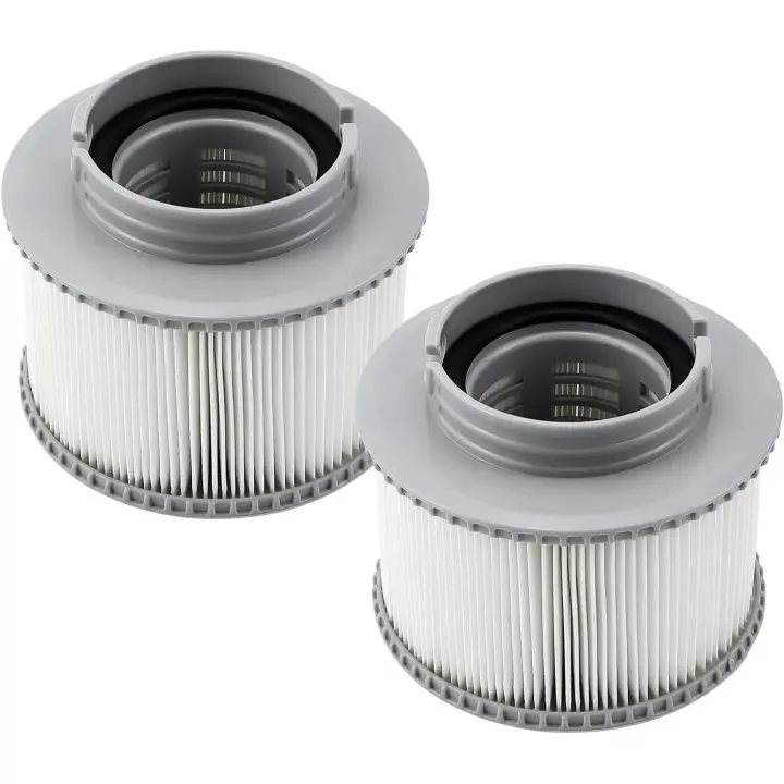 Filtro de repuesto para MS-PA FD2089 compatible con todos los cartuchos de filtro MS-PA actuales y filtros de spa inflables para piscinas (versión mejorada), paquete de 2 - 1