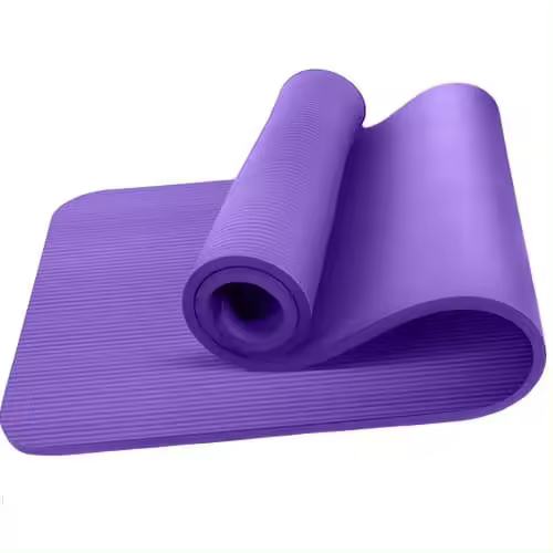 CABLEPELADO - Esterilla de yoga Antideslizante para entrenamientos - Alfombra - tapiz - colchoneta - Esterilla Pilates - foam - gimnasio - deporte - 61x183 cm - Morado - 1
