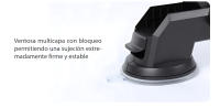 LIFA Soporte de teléfono para coche universal para el salpicadero y parabrisa - details 5
