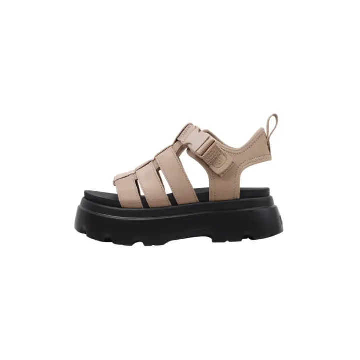 UGG W Cora Sandalias Con Plataforma Mujer Negro - 1