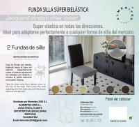 Almeritex Modelo Neuvo Funda superelástica 8 Colores, Para sofá , Silla,Chaise Longue Brazo Largo, y Orejero ,Transpirable, cómoda y Duradera, fácil de Instalar, Dimensiones - details 8