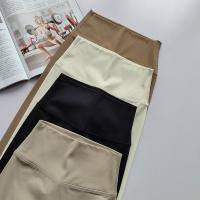 Leggings Deportivos De Alta Calidad Para Mujer Cintura Alta Yoga Leggings Suaves Transpirables Tights De Fitness Gimnasio Pantalones Elásticos - details 4