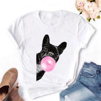 Camiseta De Mujer Con Estampado De Leopardo Y Pato Moda Harajuku Coreana Kawaii Tops Casual Manga Corta Cuello Redondo Algodón - details 9