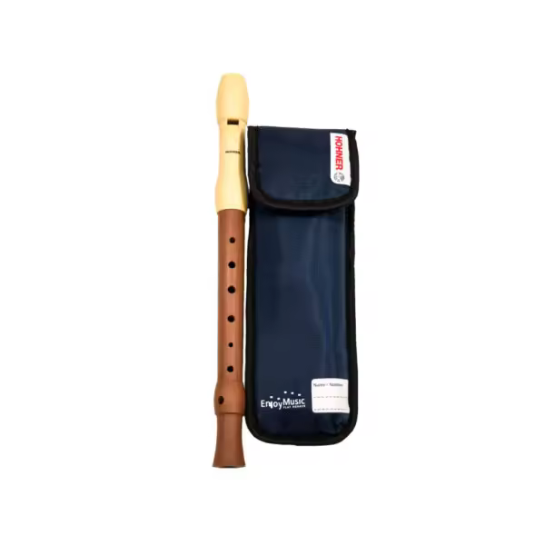 Flauta Hohner 9585-0 Mixta Boquilla Marfil Digitación Alemana 2 Piezas - 1