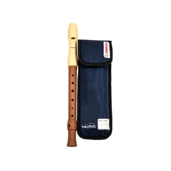 Flauta Hohner 9585-0 Mixta Boquilla Marfil Digitación Alemana 2 Piezas - 1