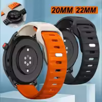 Силикона часовой ремень 20 мм 22 мм для Amamfit Bip 3 3pro Gtr 2 3 4 GTS 2E 3 4 4MINI, совместимый с Samsung Galaxy Watch3 4/5/5pro 42 46 мм - подробности 0