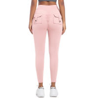 SSITO Leggings de Gimnasio con bolsillos, pantalones de entrenamiento para correr, Pantones Atlético de Alta elasticidad para Mujer, pantalones SexIs de Belta High, Mallas de elevación de glúticos de Color sólido - details 24