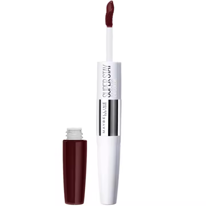 Pintalabios Líquido Maybelline Superstay 24H Tono 840 Merlot - Color Intenso - 1