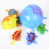 Bola De Aire Infantil Dinosaurio Divertida Antiestrés Juguete Deportivo Para Fiestas Y Juegos Regalo Para Niños Tamaño 10cm - details 2