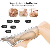 FIT KING Presoterapia para Casa Masajeador de Piernas para el Dolor y la Circulación Botas de Presoterapia Máquina de Compresión de Piernas Masajea Ayuda con la Hinchazón y Alivia el Dolor - details 4