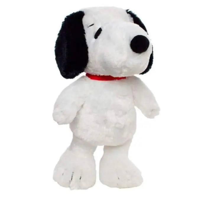 Peanuts Peluche Perro Snoopy Calidad Super Soft color blanco - 1