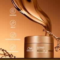 Wella Ultimate Smooth | Paso 2: Mascarilla - Tratamiento Hidratante para ell Cabello con Escualano y Omega 9 - Cabello Seco, Apagado y Encrespado. | 500 Ml. - details 1