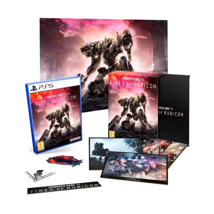 ARMORED CORE VI FIRES OF RUBICON LAUNCH EDITION PS5 PAL ESPAÑA NUEVO - Videotec - 1