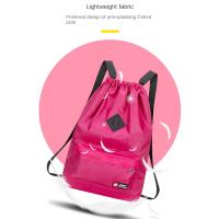 Mochila Estudiante Para Mujer Con Cordón Impermeable Gran Capacidad Moda INS Bolsa De Viaje Mochila Escolar Casual Sin Estampado - details 2