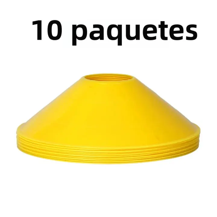 Juego De 10 Conos Cónicos Para Entrenamiento De Fútbol Para Niños Equipo Deportivo De Agilidad Y Evitación De Obstáculos Accesorios De Entrenamiento - 1