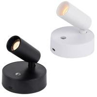 Lámpara De Pared LED Ajustable Y Rotable Con 3 Niveles De Brillo Y 3 Modos De Color Luz Nocturna Iluminación Indirecta Para Cocina Comedor Dormitorio Estudio - details 0