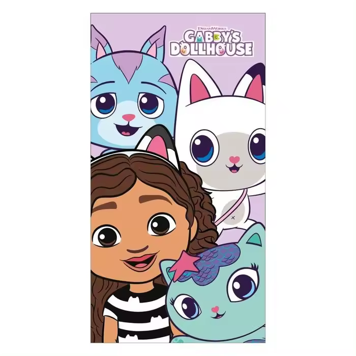 CERDA TOALLA MICROFIBRA GABBY S DOLLHOUSE TOALLA - 1