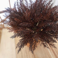 Decoración De Navidad Artificial Pampas Bouquet Flores De Trigo Seco Plástico Para Casa Y Bodas Arreglo Exterior - details 5