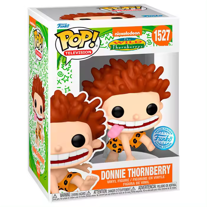 Figura Pop The Wild Thornberrys - Donnie Thornberry-Figura de Vinilo Coleccionable - Idea de Regalo- Mercancia Oficial - Juguetes para Niños y Adultos - Movies Fans - Muñeco para Coleccionistas y Exposición - 1