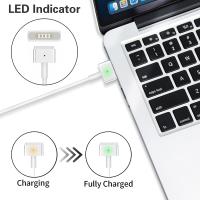 Cargador Compatible con Mac Book Air, 45W  T-Tipo, Adaptador de Corriente para Mac Book Air, Cargador Fuente de alimentación Compatible con Mac Air 11" 13" de Mediados de 2012 2013 2014 2015 2017, （A1436/ A1466/ A1465） - details 3