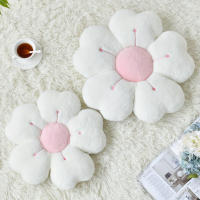 Cojín De Silla En Forma De Girasol Y Margarita Almohada De Peluche Para Oficina Regalo De Navidad Y Halloween Tapete De Agradecimiento - details 7