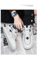 Zapatos Deportivos Casuales Para Hombre 2023 Tendencia Nueva Suela Gruesa Transpirables Malla Zapatillas Con Cordones - details 26