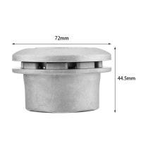 Cabeza De Trimmer De Hierba Universal En Aluminio Con 4 Líneas Cabeza De Cortacésped De Nylon Para Motosierra Plata - details 2