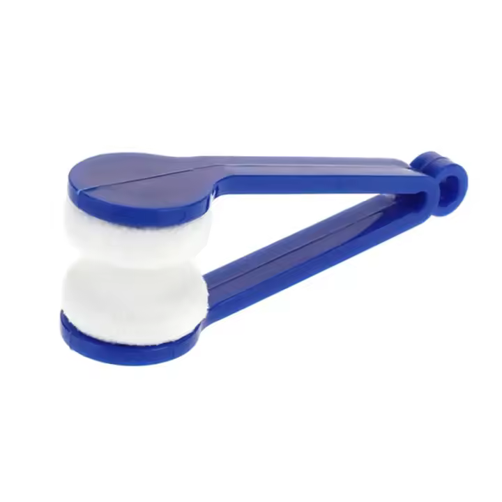 Cepillo Portátil Para Limpieza De Gafas Mini Limpia Speculacions Herramienta De Limpieza Para Gafas Material Plástico - 1